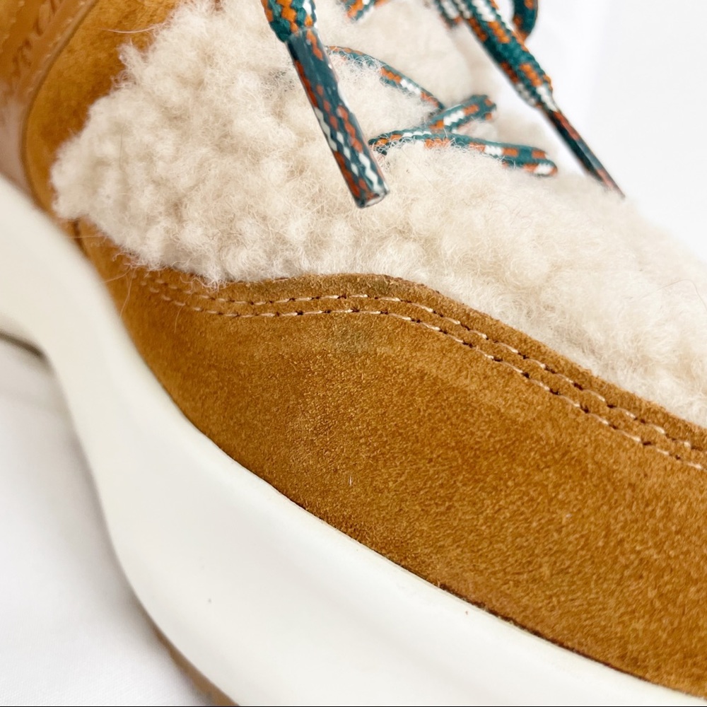 See by Chloe Casey Platform Shearling Sneakers - Picture 7 of 9